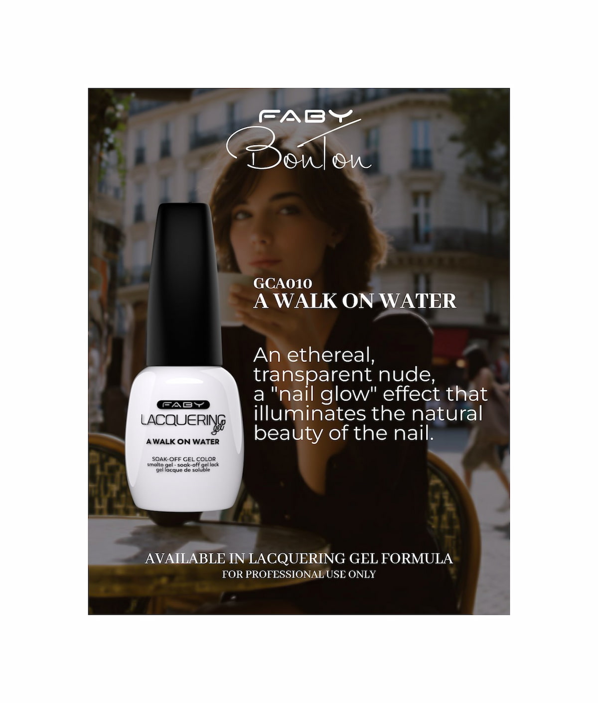 Faby Lacquering Gel - A Walk On Water - 15ml