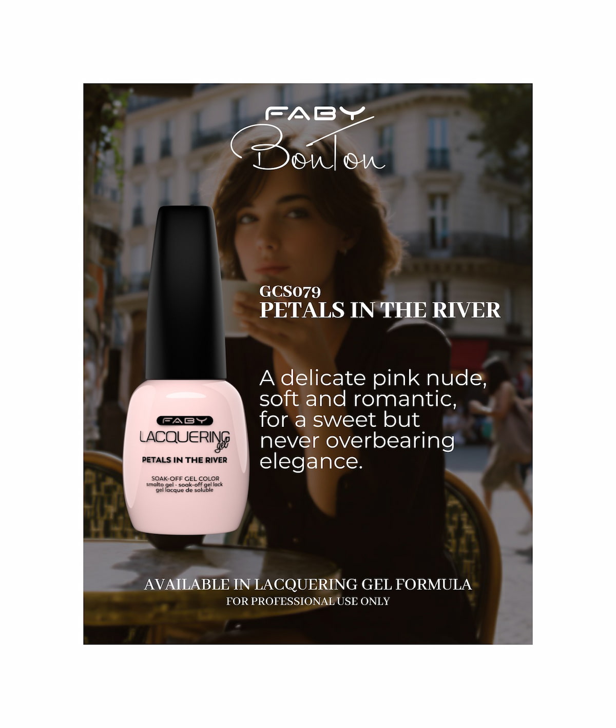 Faby Lacquering Gel - Petals In The River - 15ml