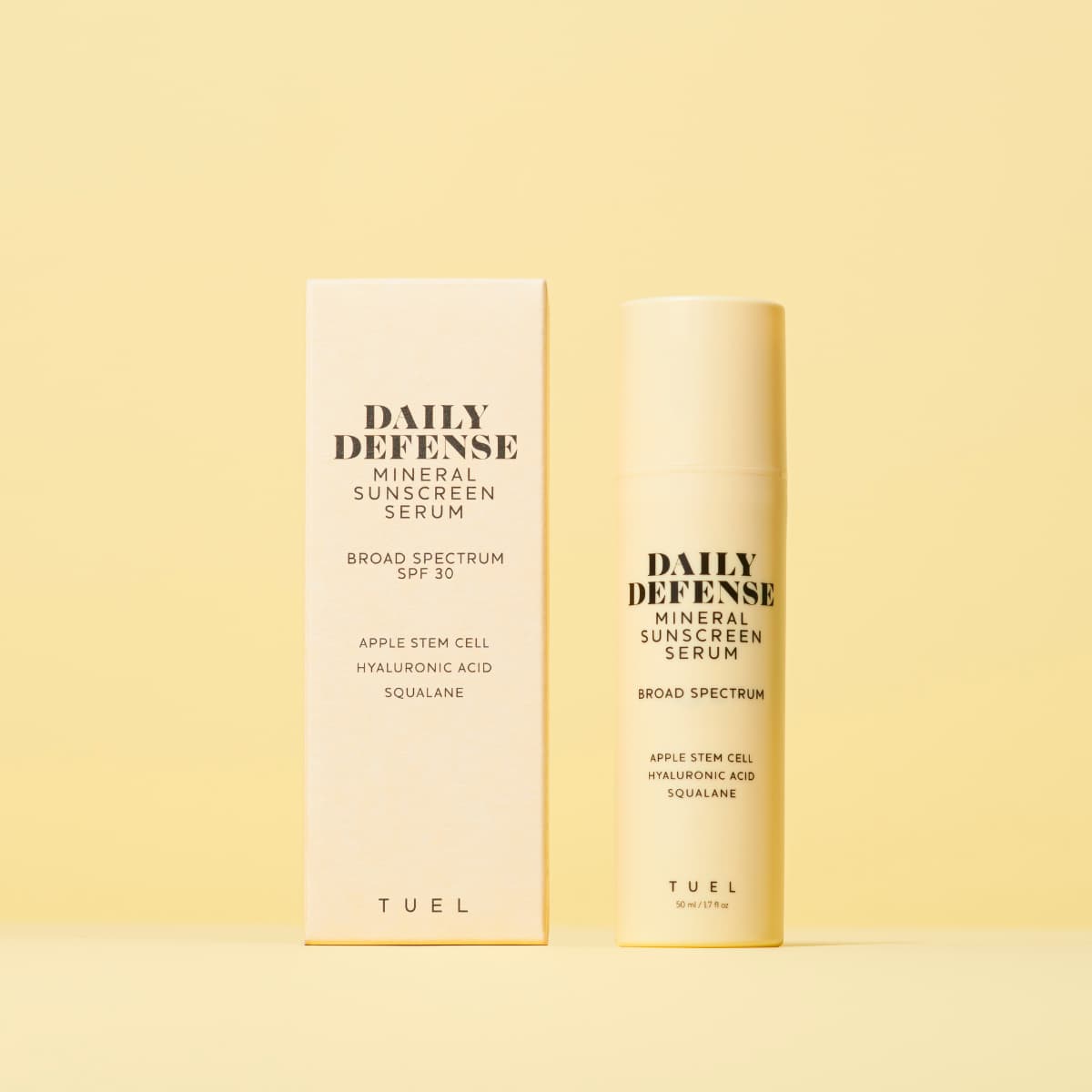 Tuel Daily Defense Mineral Sunscreen Serum SPF30