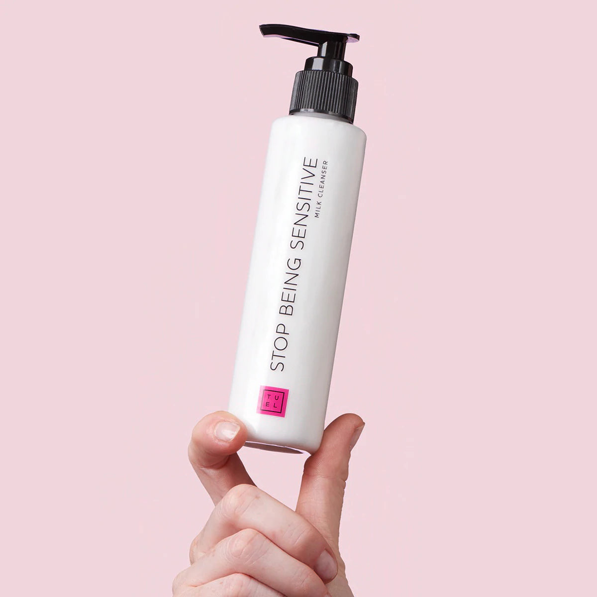 Stop-Being-Sensitive-Milk-Cleanser-Holding