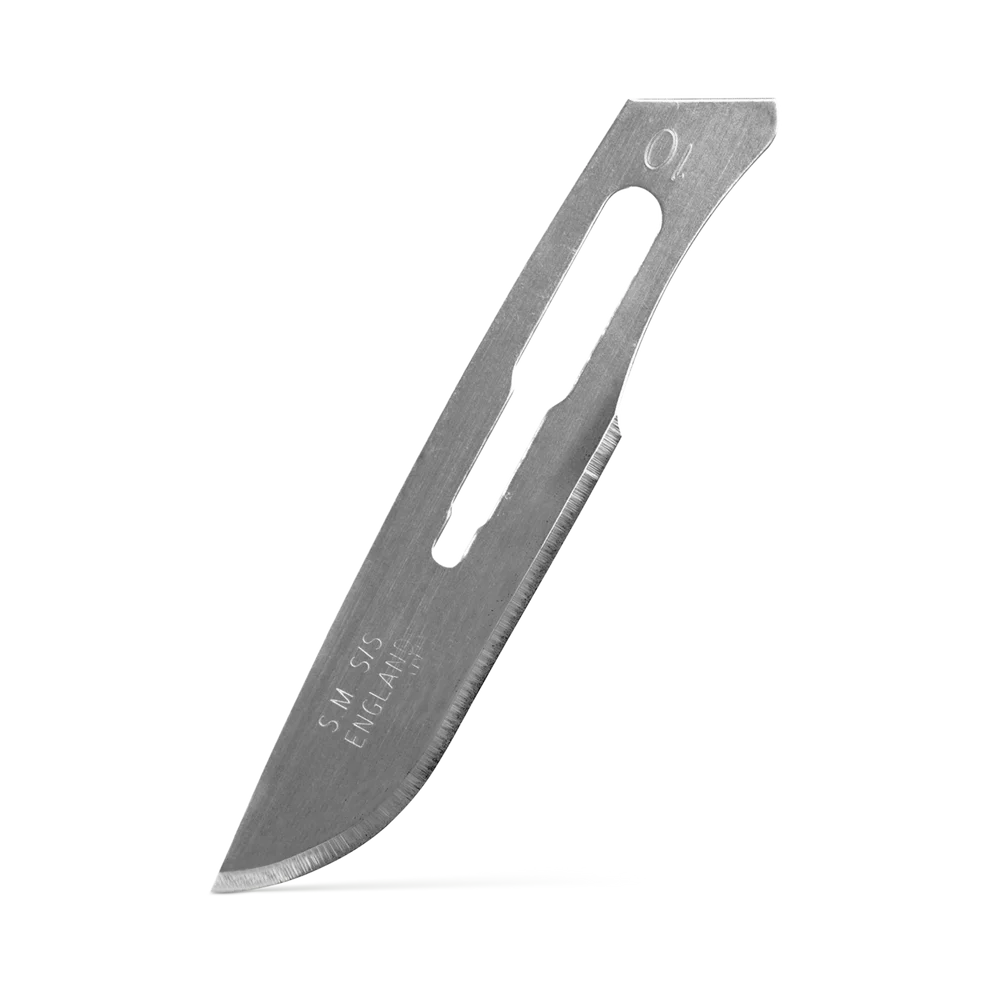 Dermaplaning Blades - #10 (Single Use – Carbon Steel)