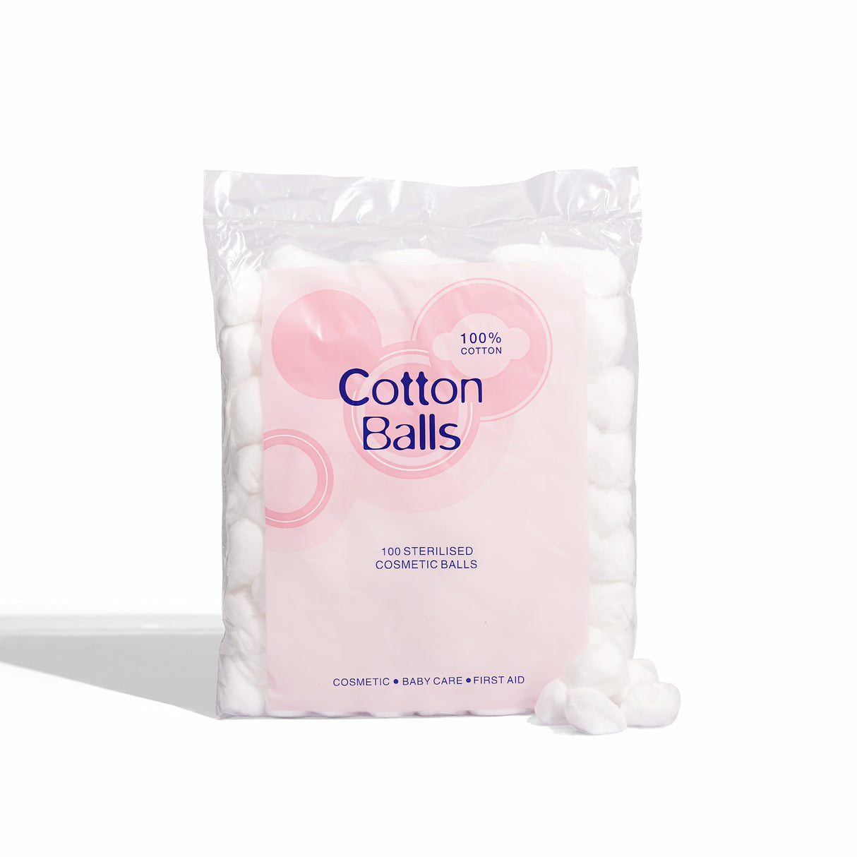 Cotton Wool Balls - 100 Pack