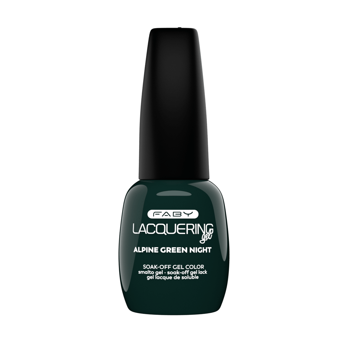 Faby Lacquering Gel - Alpine Green Night - 15ml