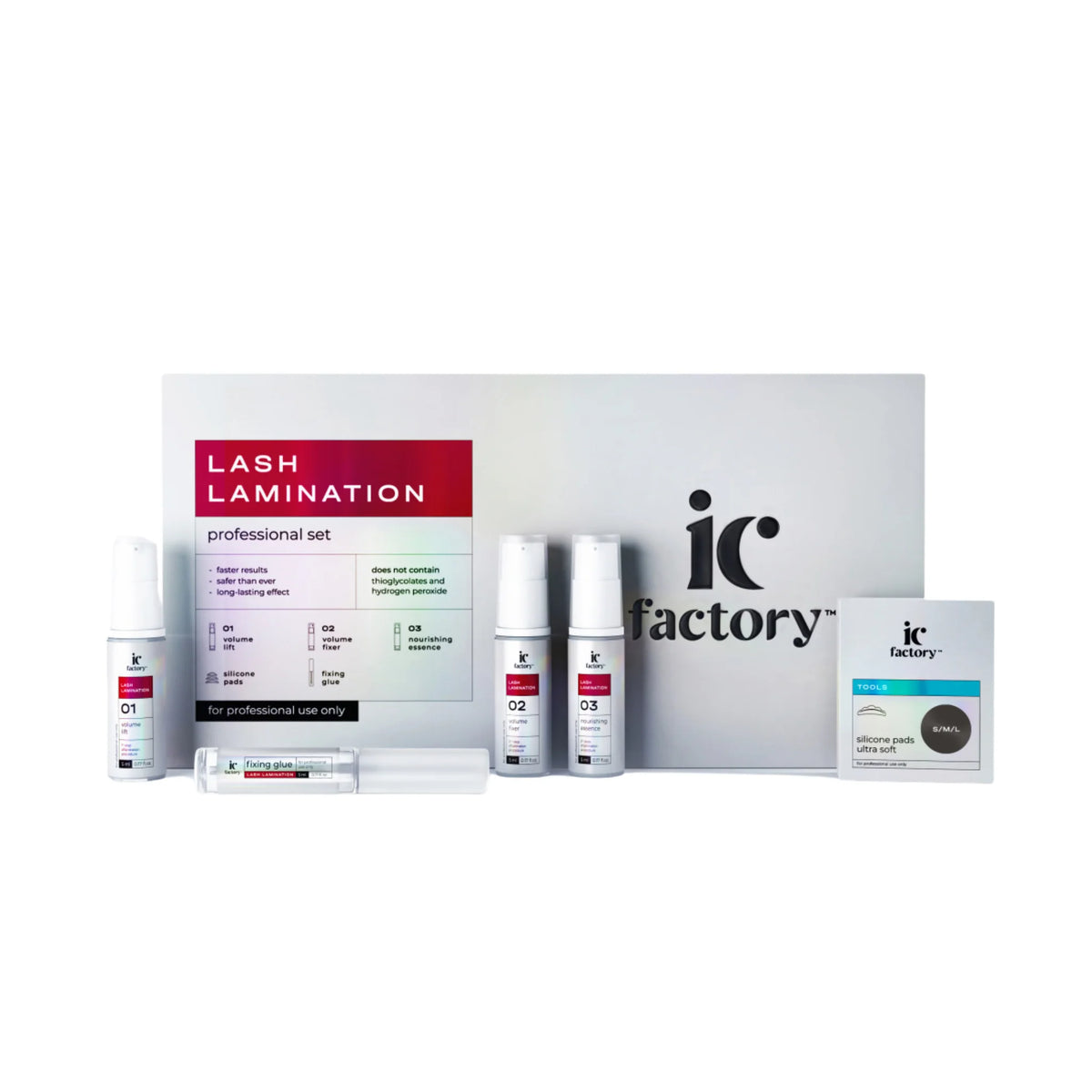 IC Factory Lash Lamination Kit (Eyelash Lift System)