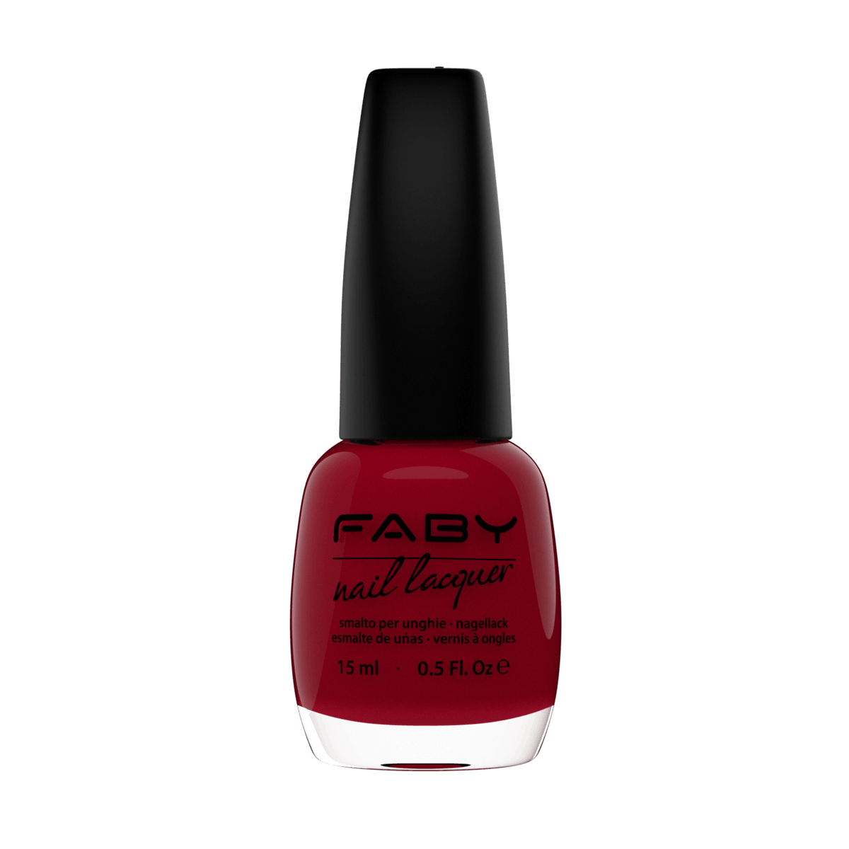 Faby Nail Lacquer - Rojo Prohibido - 15ml