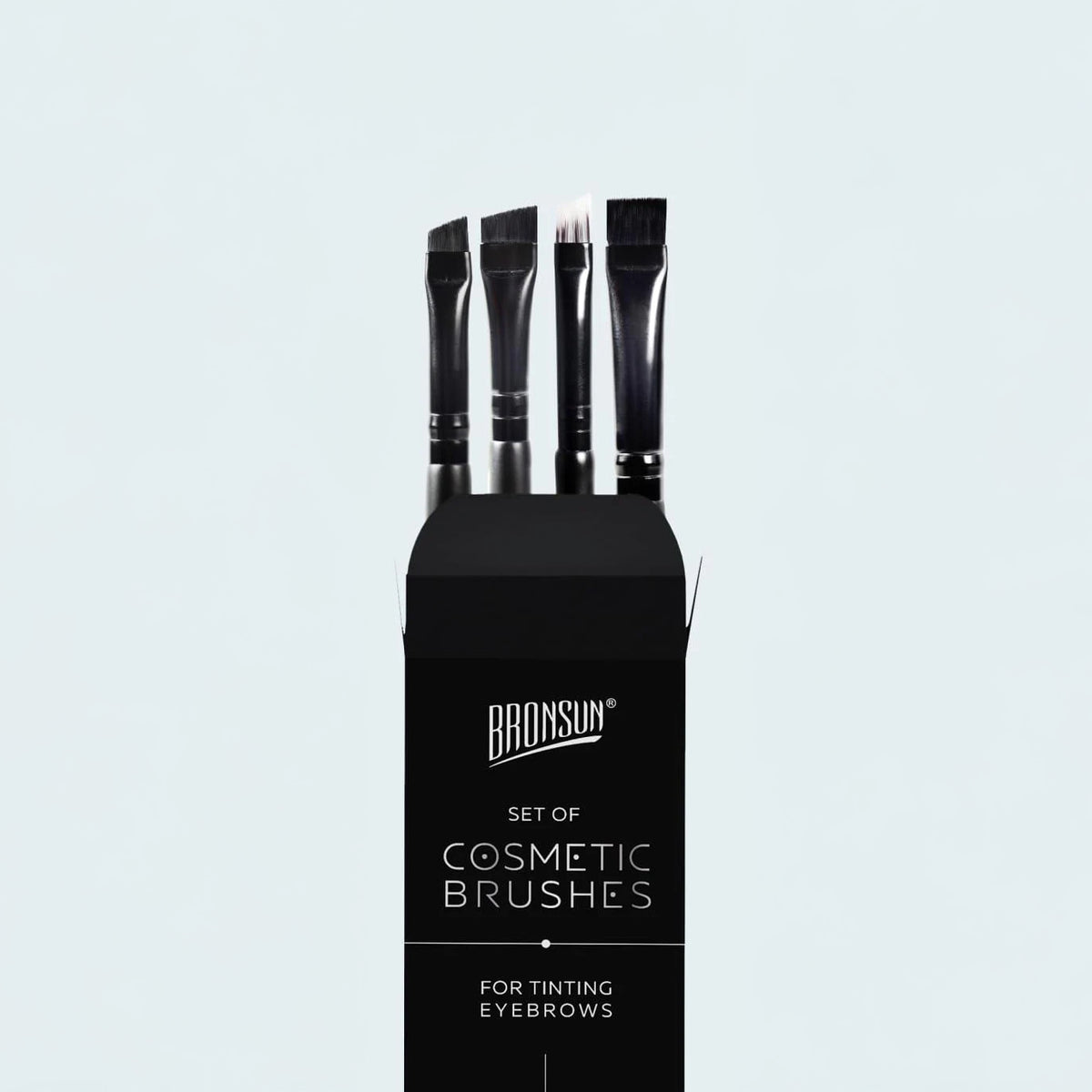 Bronsun Brow & Lash Brushes - Set of Four