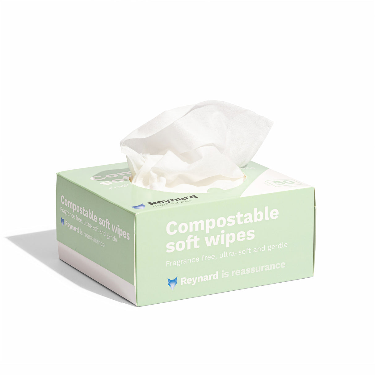 Disposable Facial Towels / Wipes (Fibrella-style) - Box of 50