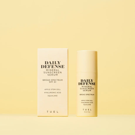 Tuel Daily Defense Mineral Sunscreen Serum SPF30