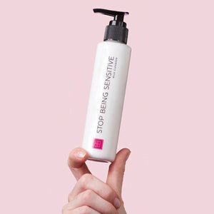 Stop-Being-Sensitive-Milk-Cleanser-Holding