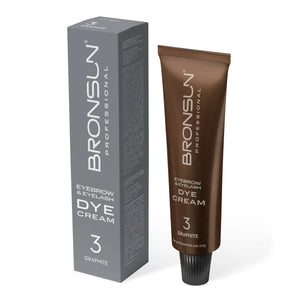 Bronsun #3 Graphite Lash & Brow Cream Dye 15ml