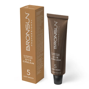 Bronsun #5 Light Brown Lash & Brow Cream Dye 15ml