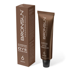 Bronsun #6 Brown Lash & Brow Cream Dye 15ml