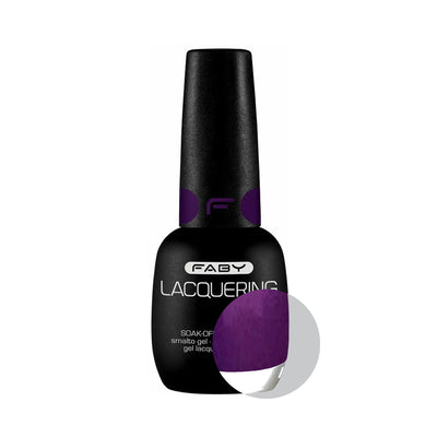 Faby Lacquering Gel - Blueberries and Soda - 15ml