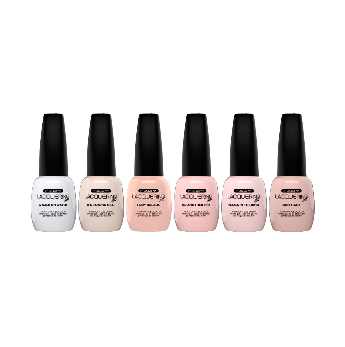 Faby Lacquering Gel - Bon Ton Kit