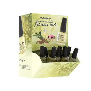 Faby Nails & Cuticles Fitness Oil Mini Display + Product (5ml x 40)