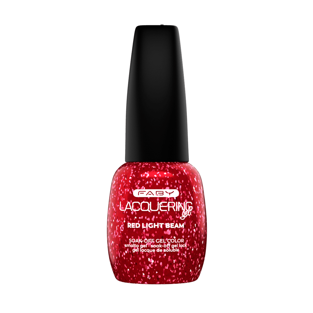Faby Lacquering Gel - Red Light Beam - 15ml