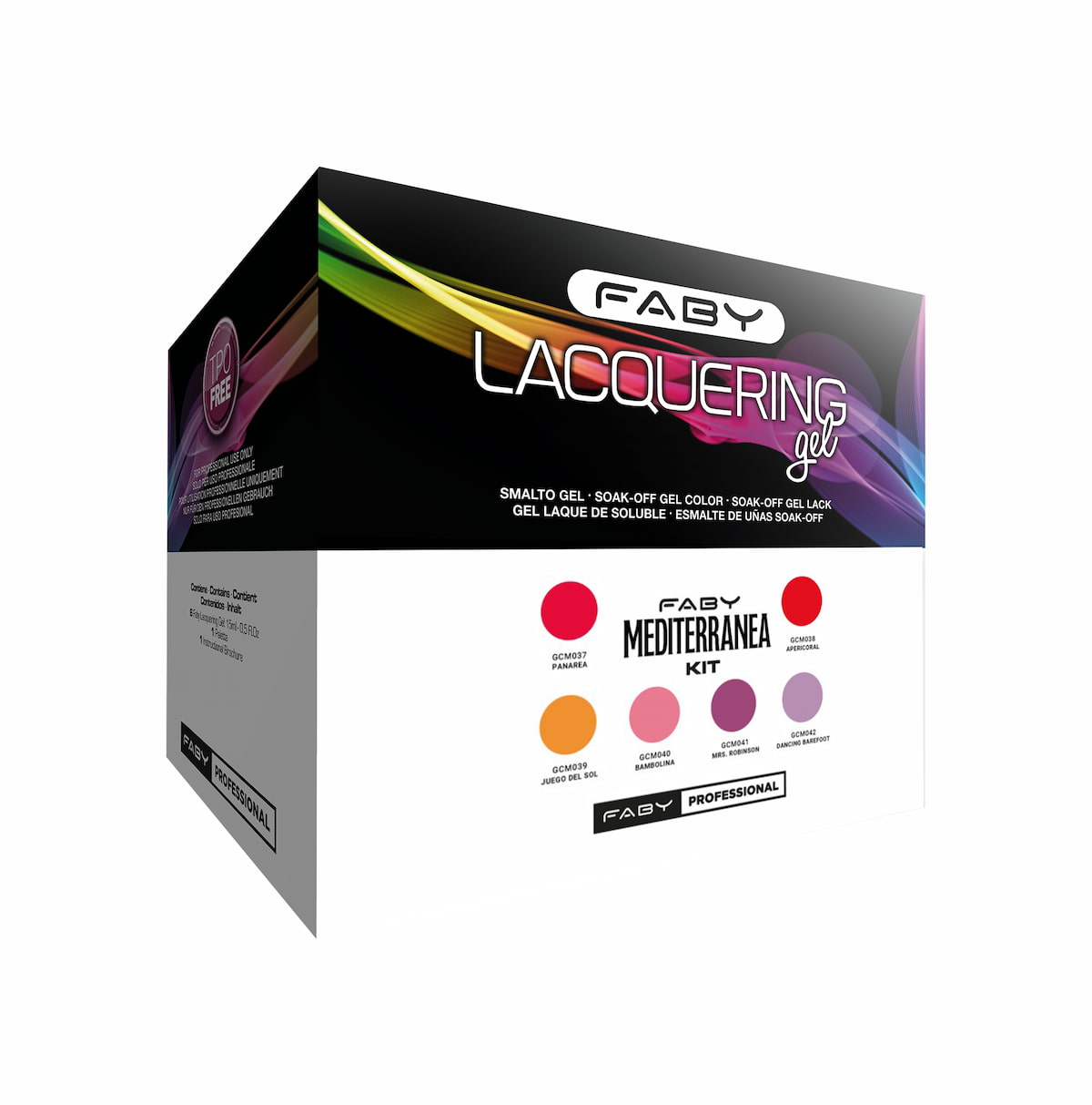 Faby Lacquering Gel - Mediterranea Kit