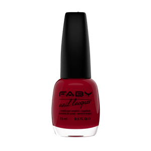 Faby Nail Lacquer - Rojo Prohibido - 15ml