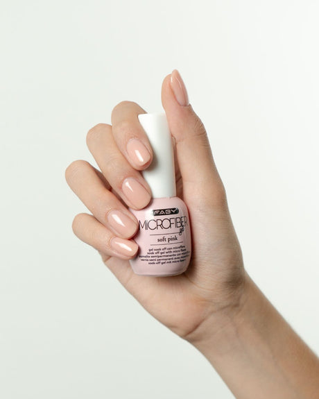 Faby Microfiber Gel - Soft Pink - 15ml (BIAB)