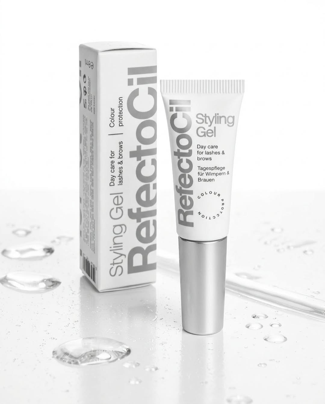 RefectoCil Styling Gel - Clear Hold Brow Gel with Colour Protect