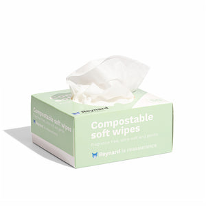 Disposable Facial Towels / Wipes (Fibrella-style) - Box of 50