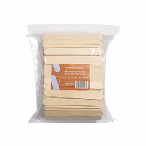 Wooden Body Spatulas (Med) - Disposable 500pk - "Tongue Depressor size"