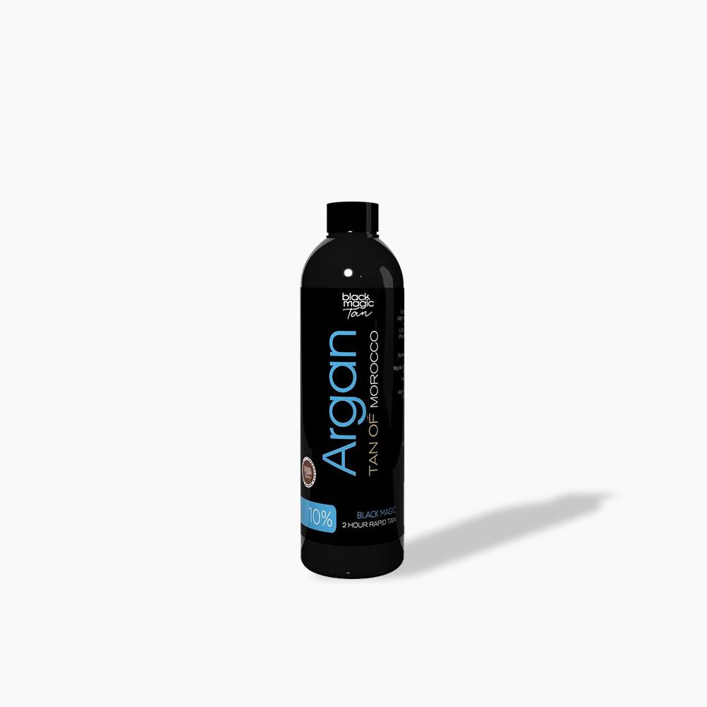 Black Magic Argan Tan 10% – Chocolate Base Spray Tan Solution