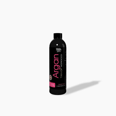 Black Magic Argan Tan 15% – Chocolate Base Spray Tan Solution