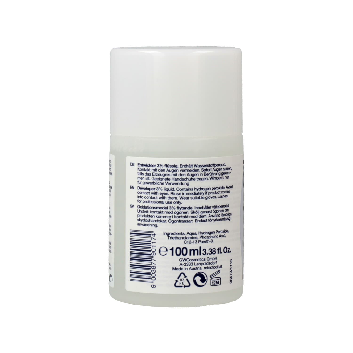 RefectoCil Liquid Oxidant - Cosmetologists NZ