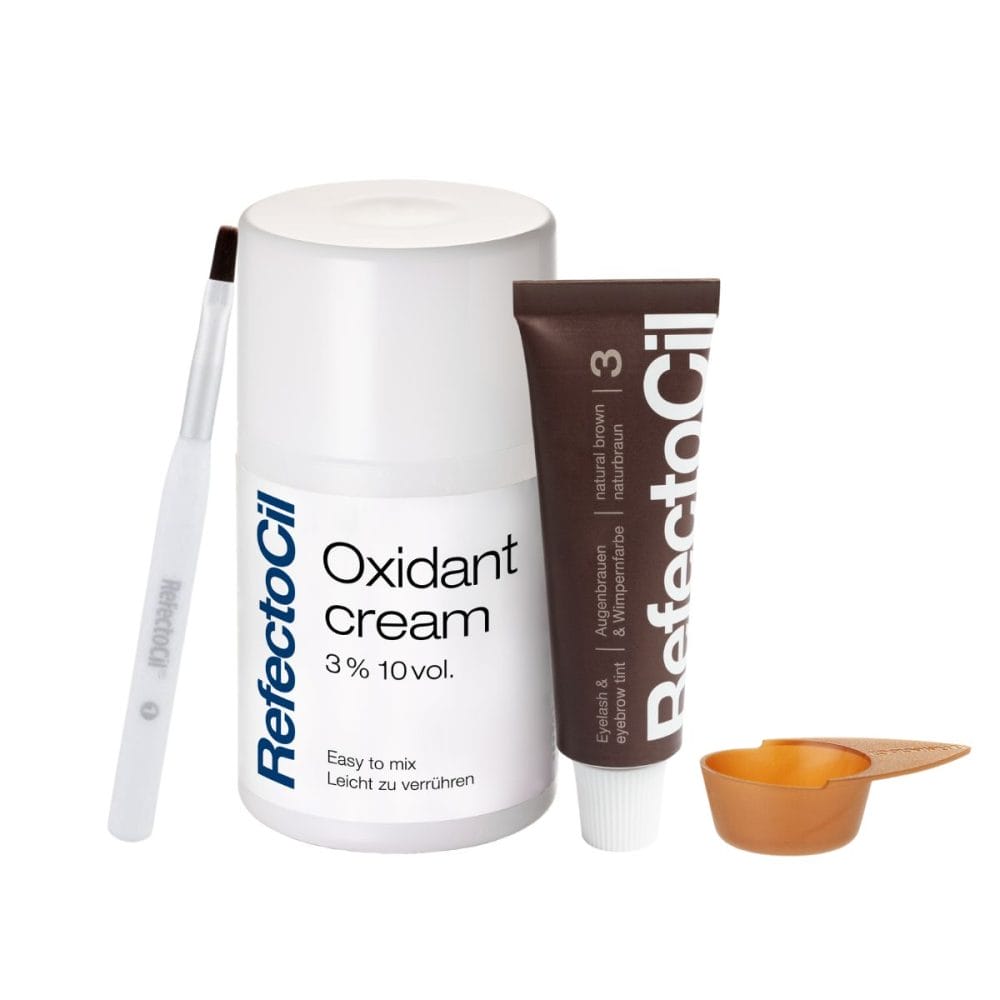 Refectocil Brow Tint Kit - Natural Brown - 30 Applications!